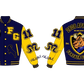 (PRE-ORDER) NAVY/YELLOW LIMITED EDITION FG VARSITY JACKET